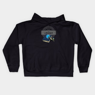 THE LIBRARY DARK VERSION Kids Hoodie